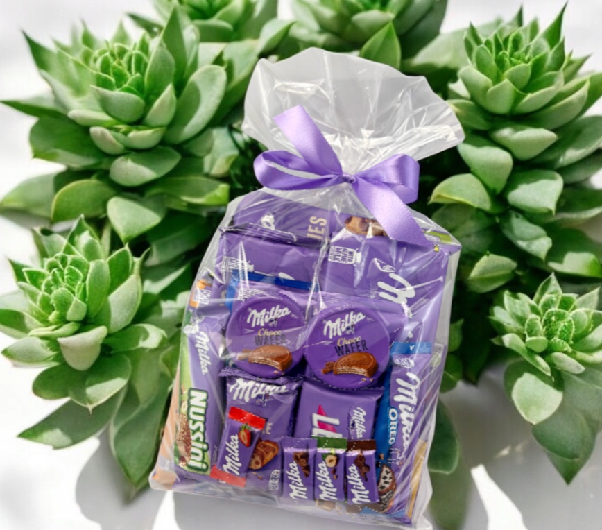 Milka zestaw słodyczy dzieci paczka święta