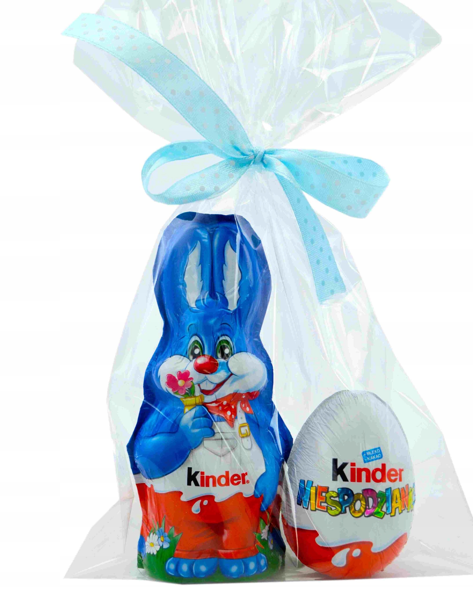 Wielkanocny zestaw słodyczy Kinder królik 55g zając Święta Jajko