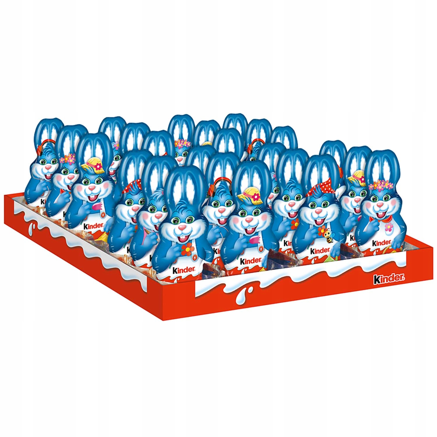 Kinder Zajączek Królik Figurka Mleczna Czekolada Do Koszyka Wielkanoc 55g