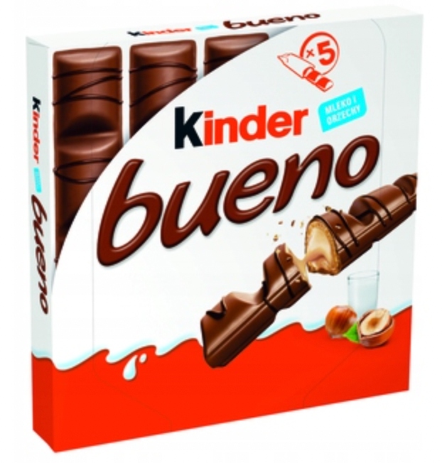 Zestaw batonów Ferrero Kinder Bueno Mini wafelki w czekoladzie z nadzieniem