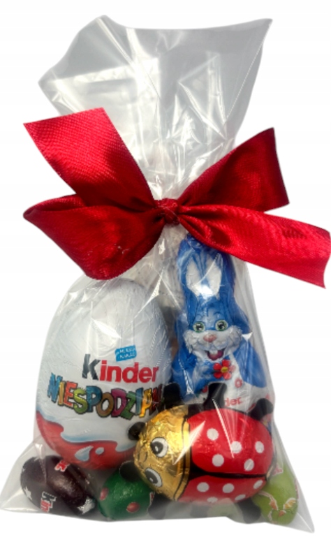 Kinder paczka dla dzieci na święta prezent upominek Wielkanoc słodycze