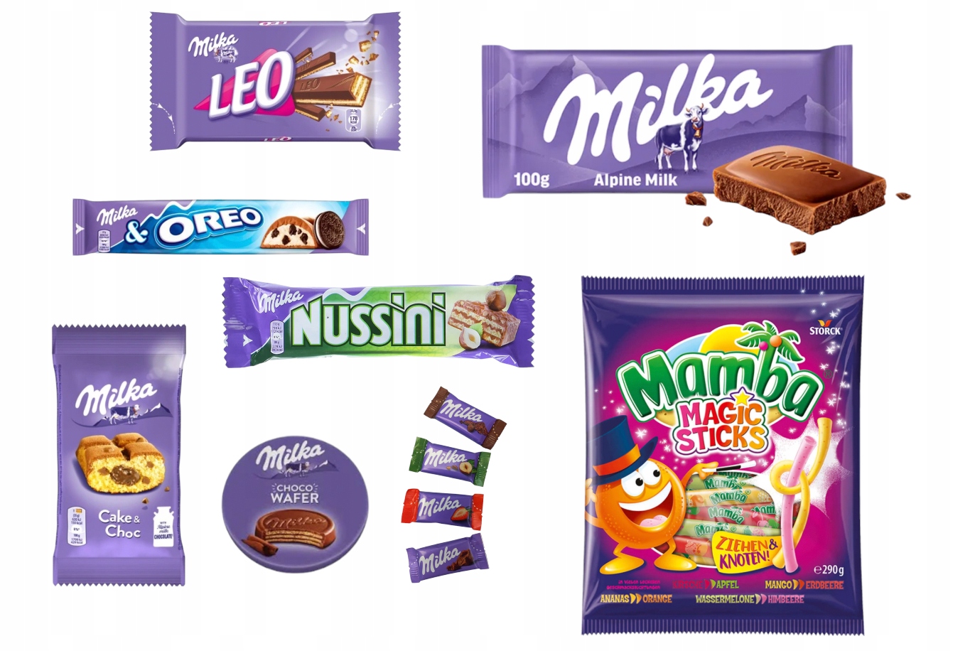 Słodycze paczka zestaw Dla Dzieci Wielkanoc Milka prezent święta paczki