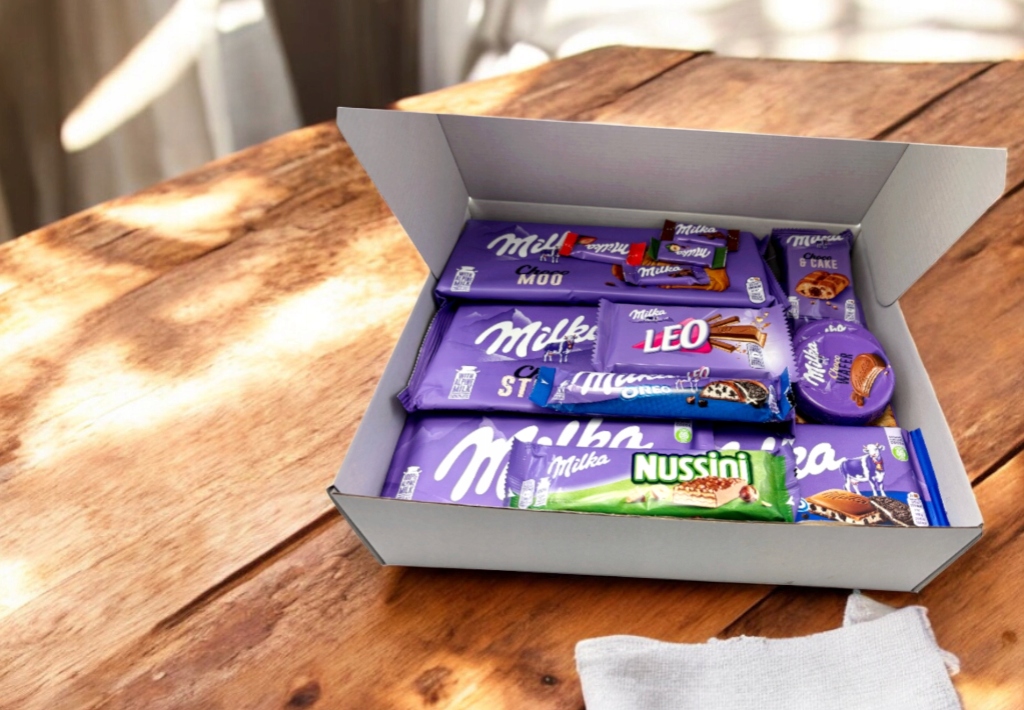Zestaw Słodyczy Milka urodziny kosz Święta czekolada