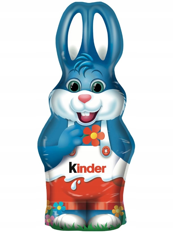 Kinder Zajączek Królik Figurka Mleczna Czekolada Do Koszyka Wielkanoc 55g