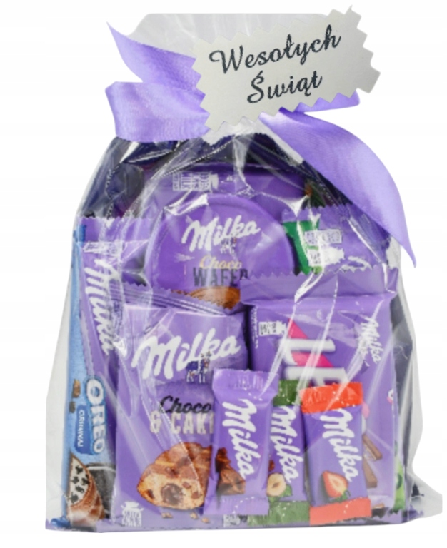 Słodycze paczka zestaw Dla Dzieci Wielkanoc Milka prezent święta paczki