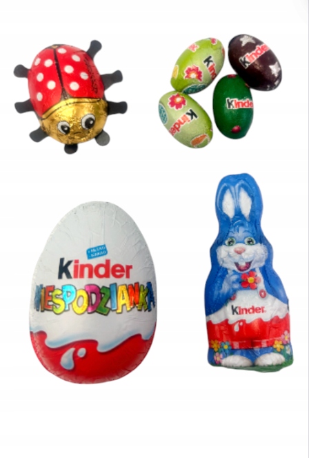 Kinder paczka dla dzieci na święta prezent upominek Wielkanoc słodycze