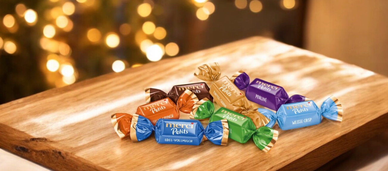 Storck Merci Petits 300 g cukierki kawowe święta Wielkanoc paczka pralinki