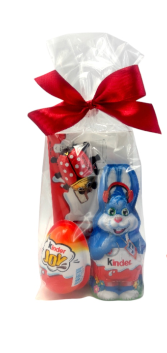 Zestaw Prezentowy Kinder dla dziecka na Wielkanoc królik Jajko Czekolada