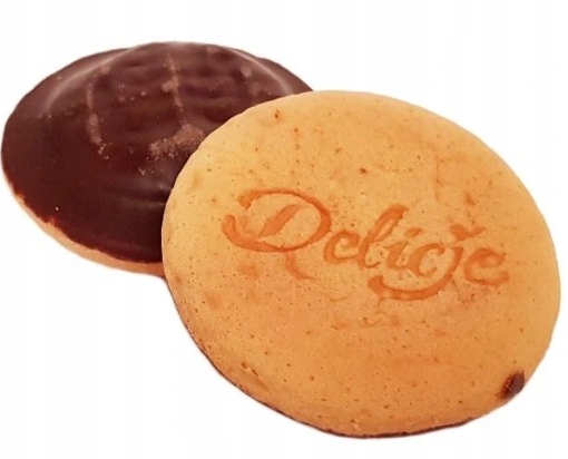 Mondelez Delicje Szampańskie Pomarańcz Biszkopty z Galaretką Ciastko 147g