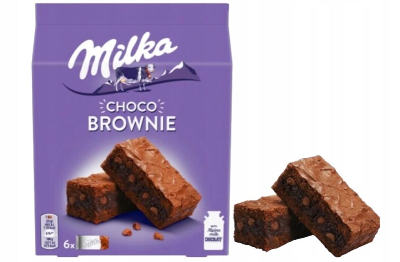 Milka Choco Brownie 150g Ciastka z Czekoladą czekolawowe