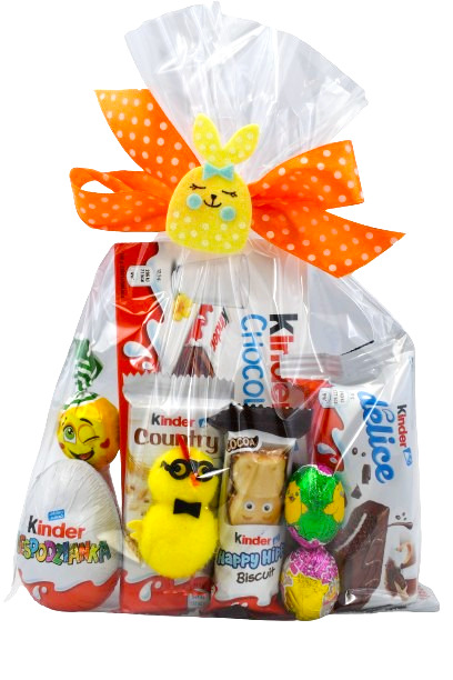 Wielkanocna Paczka Kinder Jajka Słodycze Święta