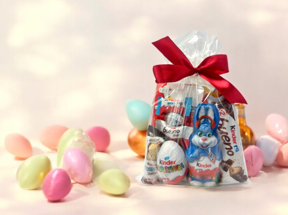 Kinder paczka słodycze dla dzieci Wielkanoc Święta prezent królik 55g