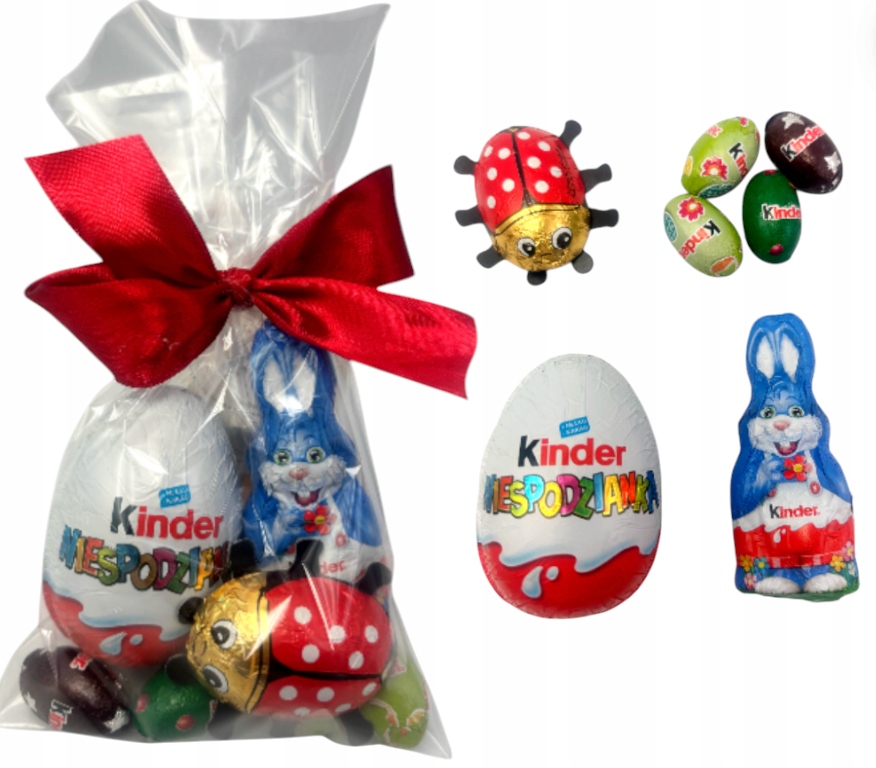 Kinder paczka dla dzieci na święta prezent upominek Wielkanoc słodycze