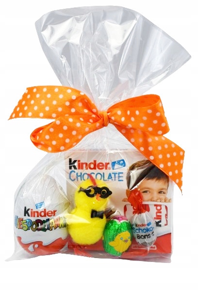 Słodycze Kinder Jajko Zestaw na Wielkanoc Prezent