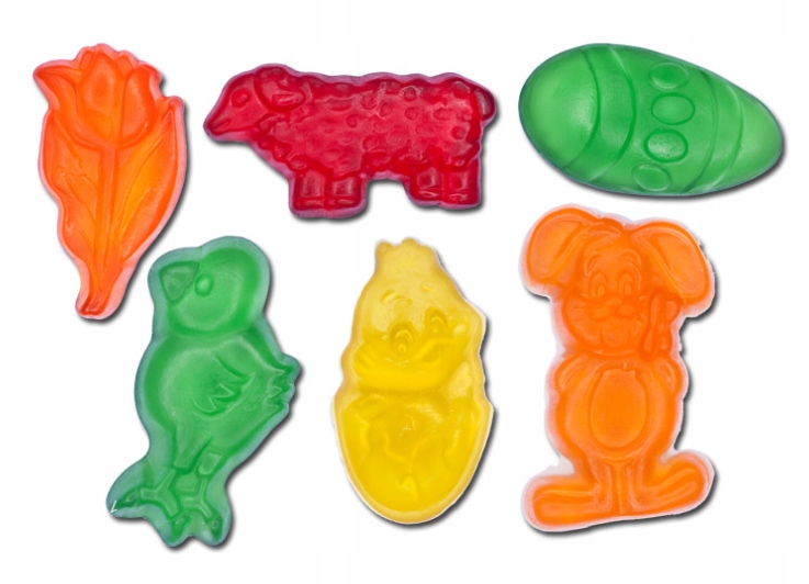 Haribo Żelki Owocowe Pianki Mix Smaków Królik Jajka Wielkanoc 200g DE