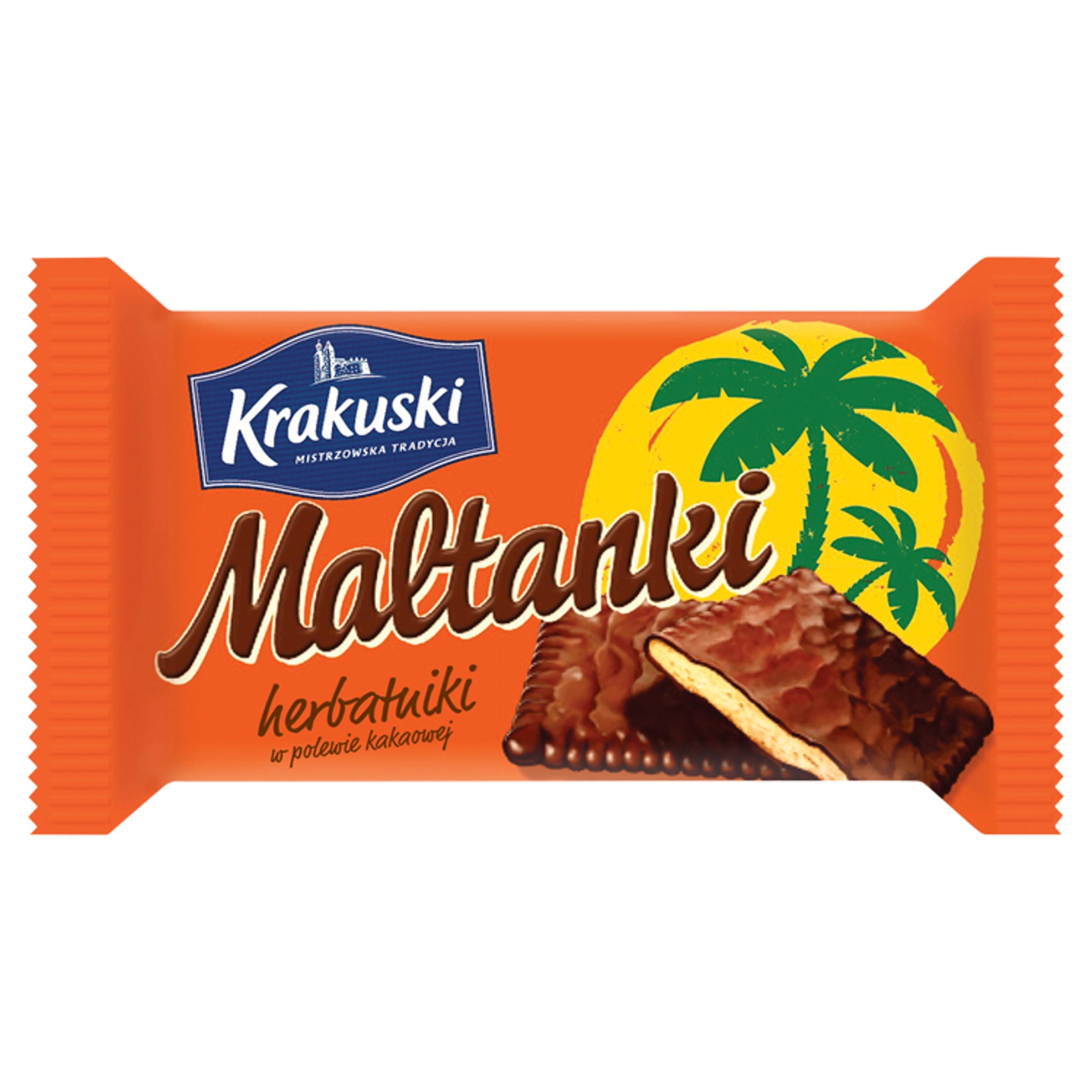 Krakuski Ciastka Maltanki Herbatniki Kakaowe W Czekoladzie Ciasteczka 80g