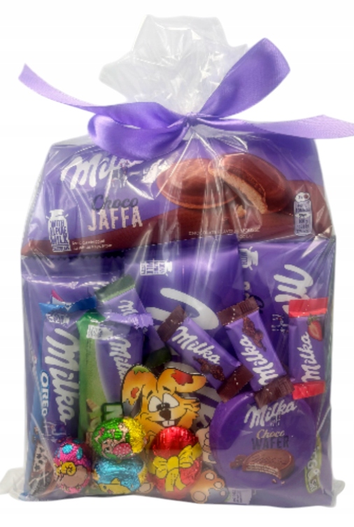 Zestaw Prezentowy Paczka Milka Prezenty Wielkanoc ŚWIĘTA Słodycze DZIECI