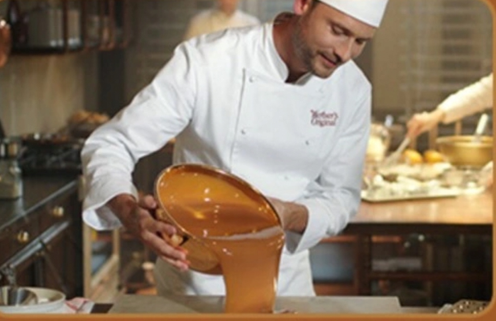 Werther"s Original bez cukru Cukierki czekoladowe 10 x 42g KARMELKI mleczne