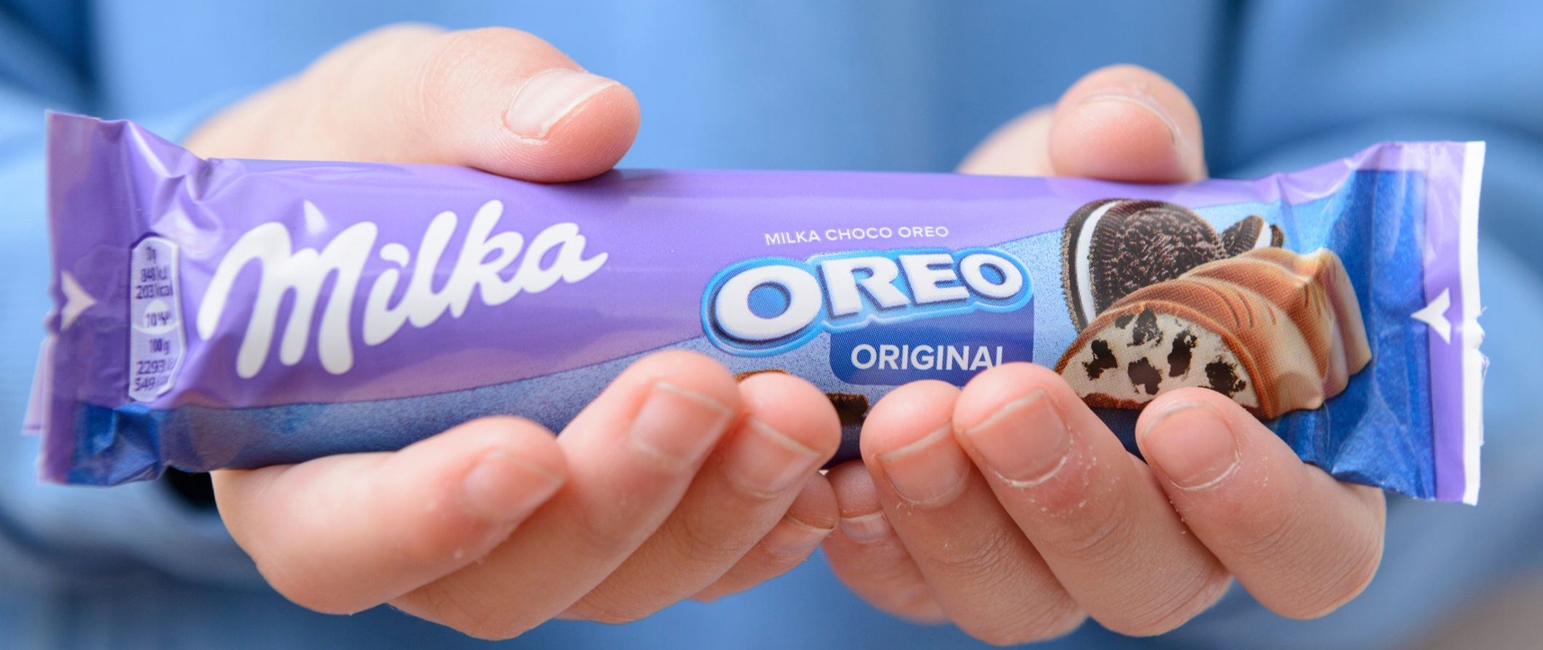 Milka Oreo Baton w mlecznej czekoladzie nadzieniem Batonik 4 x 37g dzieci