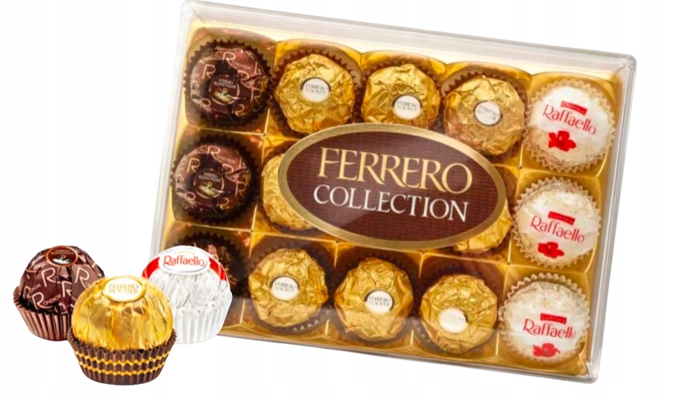 Praliny Bombonierka Ferrero Rocher Collection 172g okazji Dnia Nauczyciela