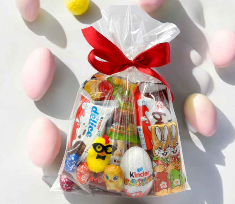 Zestaw Słodyczy na Wielkanoc Haribo Kinder Paczka