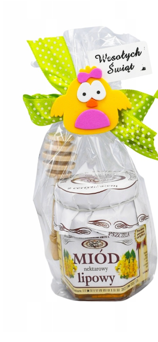 Zestaw Prezentowy Naturalny Miód Wielkanoc Święta