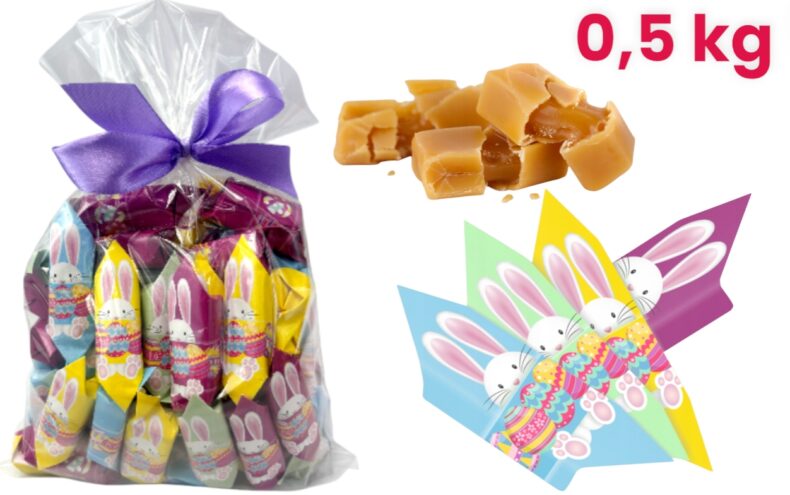 Krówka Krówki Geomax 500g cukierki Święta Wielkanocne Wielkanoc zajączek