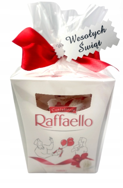 Raffaello 230g Prezent na Święta Wielkanoc kokosowe bombonierka kokos
