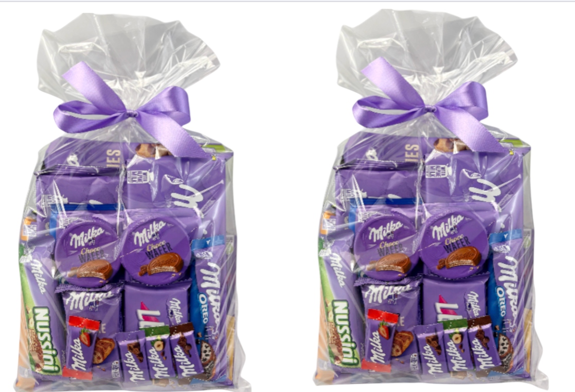Milka zestaw słodyczy dzieci paczka święta