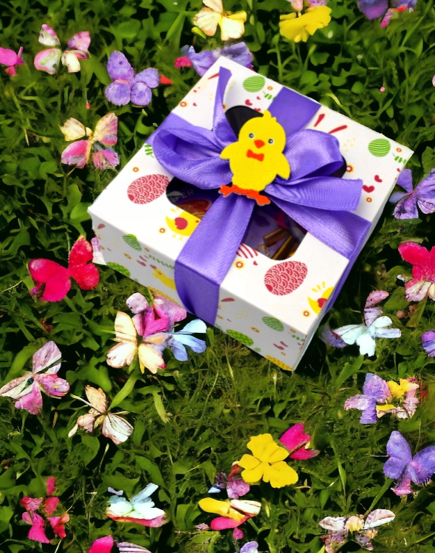 Świąteczna Paczka Milka Słodycze dla dzieci Wielkanoc królik Święta kurczak