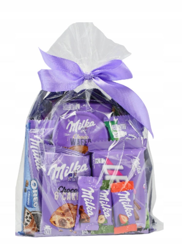 Słodycze paczka zestaw Dla Dzieci Milka prezent święta