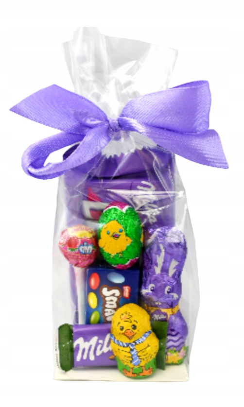 Zestaw Słodycze Milka dla dzieci zajączek czekolada ŚWIĘTA WIELKANOC PACZKA
