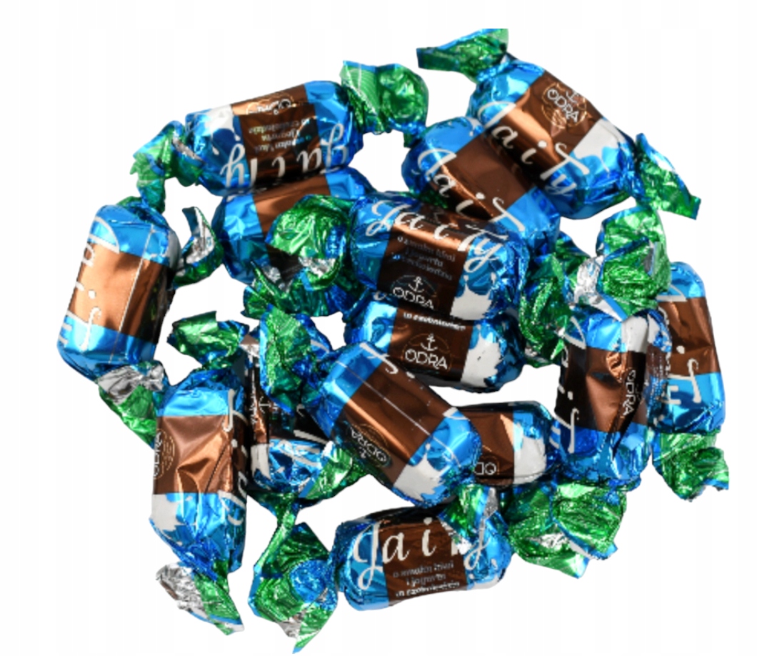 Cukierki Ja i Ty Kawowe Jogurt Śmietanka 0,5 kg kiwi nadziewane kawowe Odra