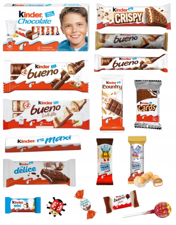 Kinder słodycze na Święta wielkanocne dla dzieci prezent paczka słodyczy