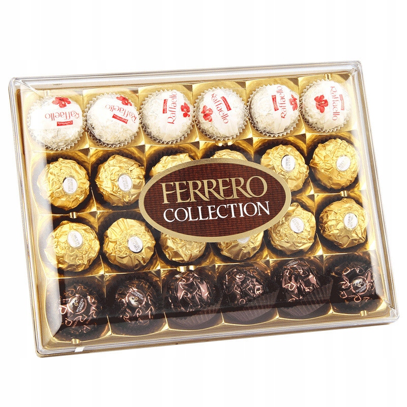 Bombonierka Ferrero Collection Raffaello 269g prezent Pierwsza Komunia św