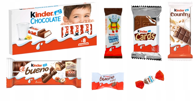 Paczka Słodyczy Kinder Pierwsza Komunia Zestaw Prezent IHS dla dzieci