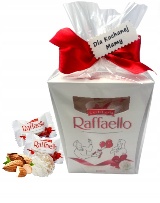 Raffaello 230g Prezent na Dzień Matki dla Mamy kokosowe bombonierka kokos