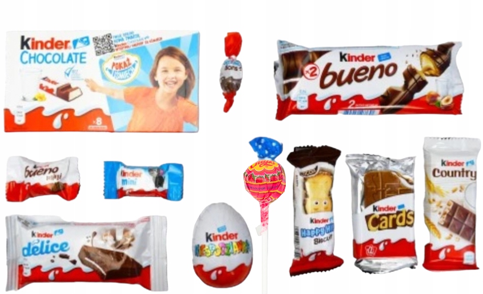 Pierwsza Komunia św Kinder Słodycze Prezent Słodycze Dziecka KOMUNIĘ IHS