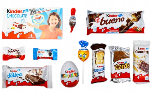 Kinder Słodycze Box jajko dla dzieci święta Wielkanoc zajączek w pudełku