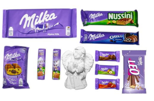 Zestaw Prezentowy Milka na Komunię Paczka Komunia