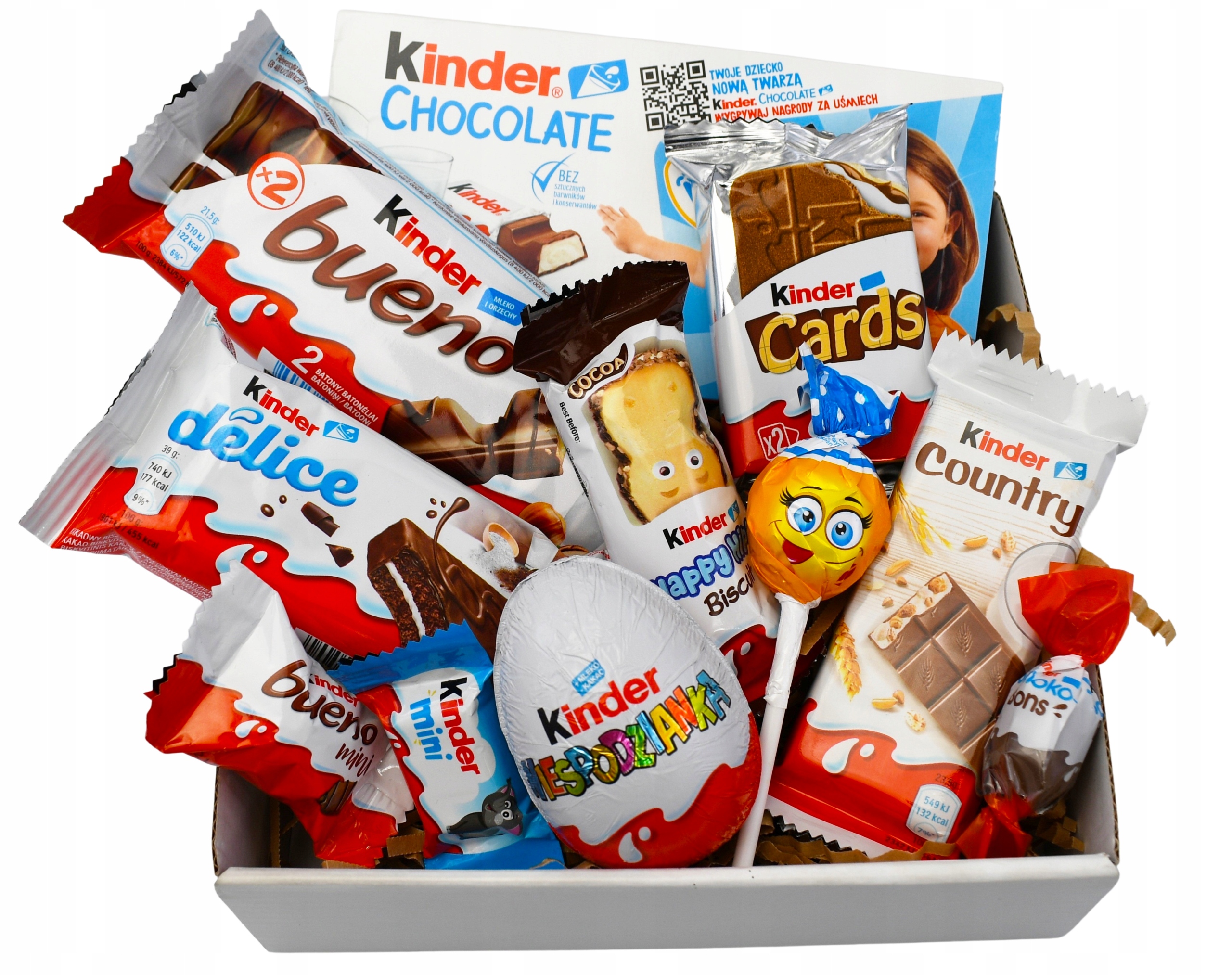 Pierwsza Komunia św Kinder Słodycze Prezent Słodycze Dziecka KOMUNIĘ IHS