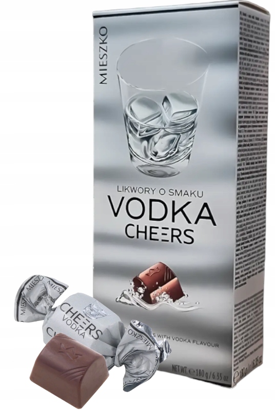 Mieszko Cheers Zestaw Taty Likwory Brandy Wódka Whisky Dzień Ojca 3x180g