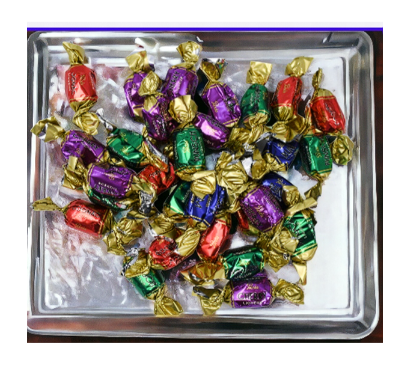 Cukierki czekoladowe likierem Panda wódka Likierki Pralinki 290g alkoholem