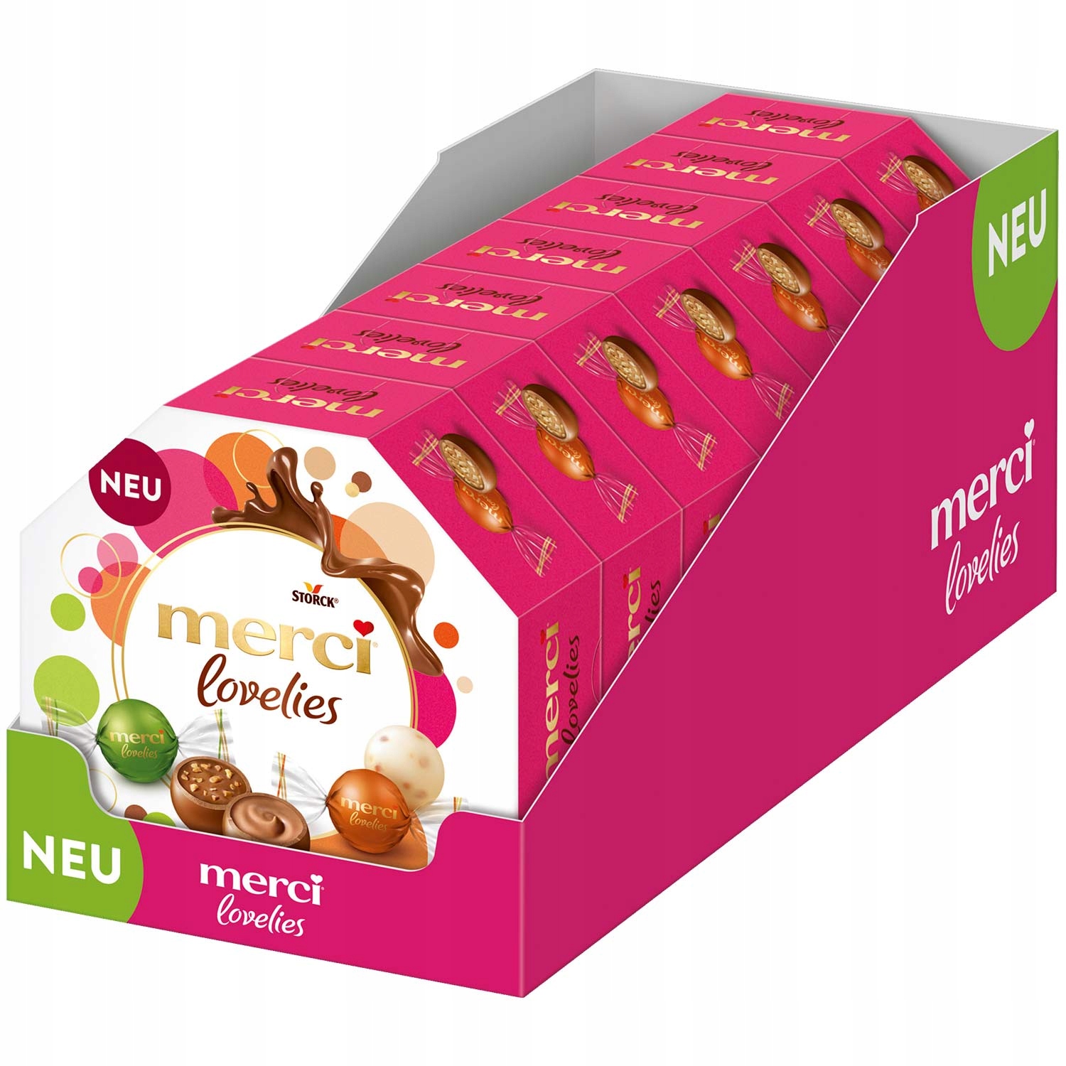 Bombonierka Praliny Merci Lovelies Classic 185g De