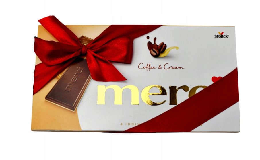Merci Czekoladki Coffee Czekolada prezent pań Dzień Kobiet Kawowa 100g