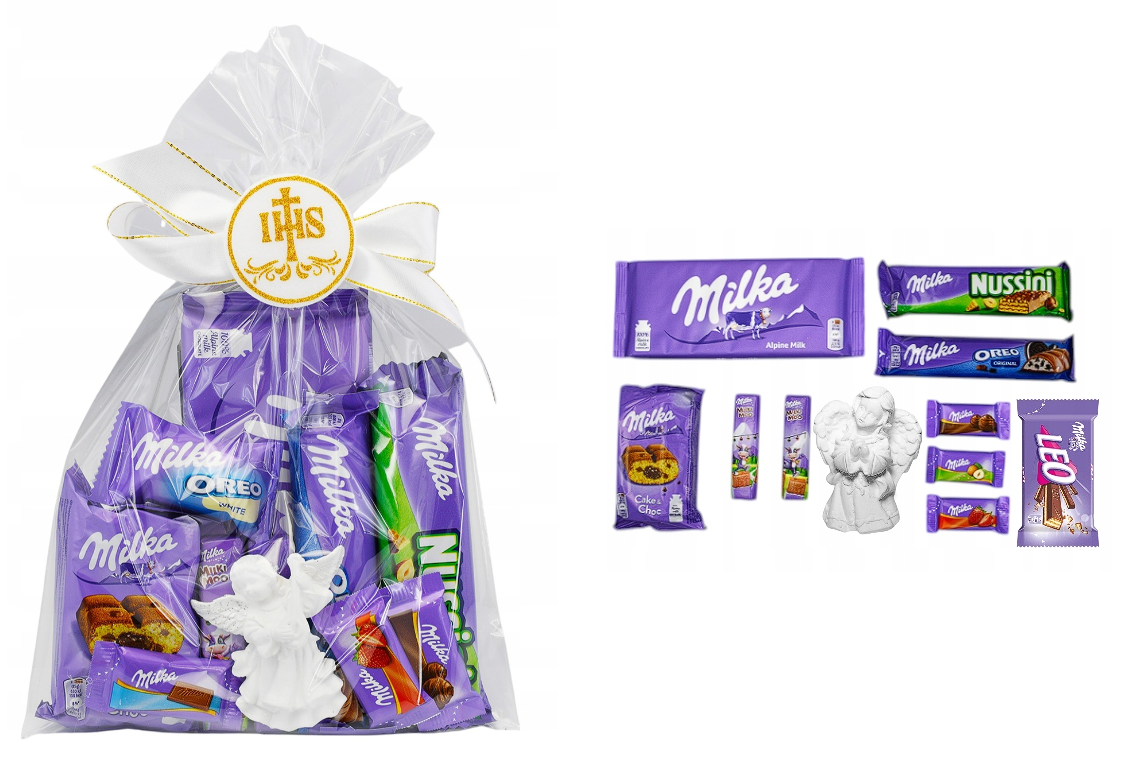 Zestaw Prezentowy Milka na Komunię Paczka Komunia