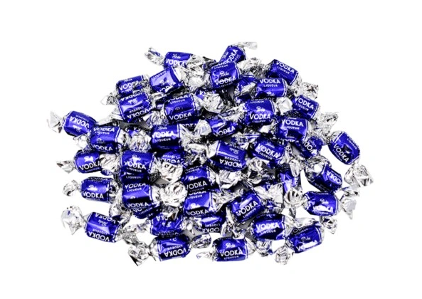 Cukierki czekoladowe z likierem Panda Vodka Z wódką Likierki Pralinki 290g