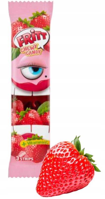 Fritt Zestaw Gumy Rozpuszczalne Mix smaków Owocowe Wiśnia Pomarańcza 5x35g guma rozpuszczalna