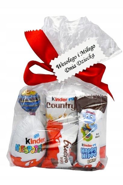 Słodycze Kinder Jajko na Dzień Dziecka Prezent