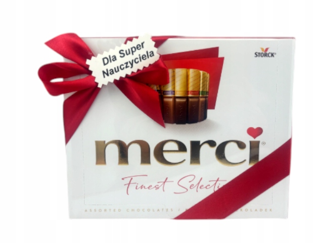 Storck Merci 250g Bombonierka Prezent koniec zakończenie roku nauczycieli